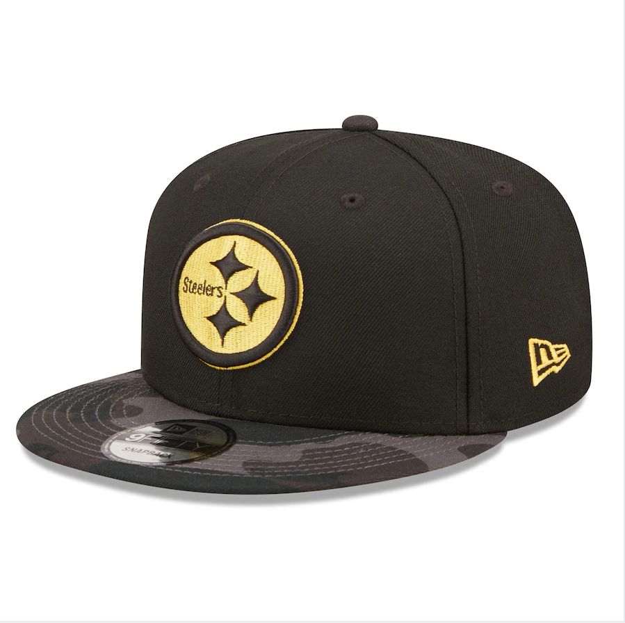2023 NFL Pittsburgh Steelers Hat  LT 0214->->Sports Caps